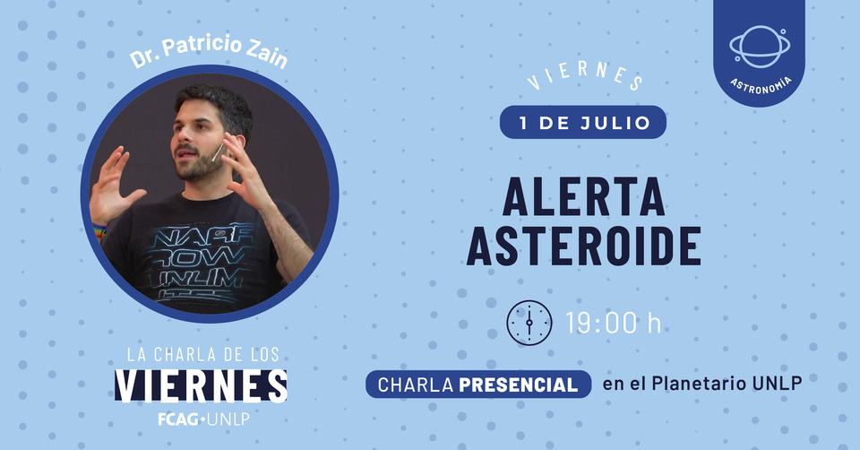 La imagen es la descripción de la charla de los viernes, con el horario y tema a exponer
La imagen es la descripción de la charla de los viernes, con el horario y tema a exponer